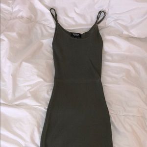 OLIVE MINI DRESS